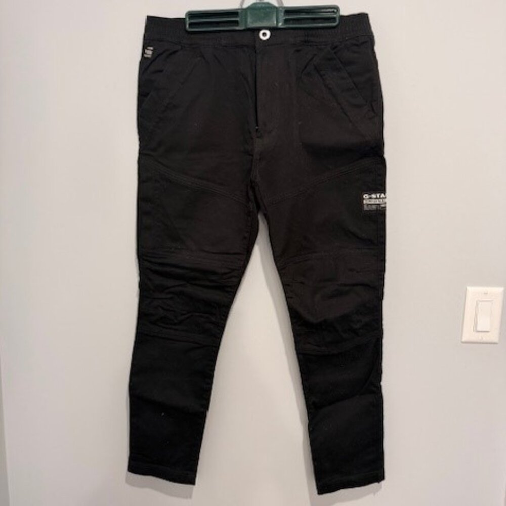 Men's Black G-Star Raw Cargo Pants 32/30